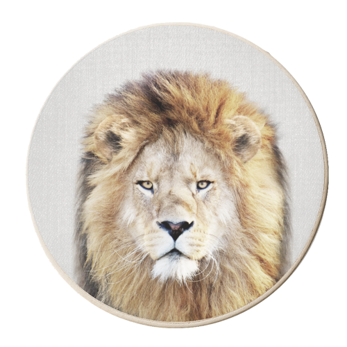 Lion - personalised beer coaster by Gal Design