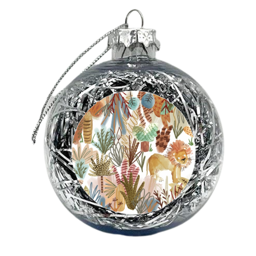 Lions Den - xmas bauble by Pen and Gwyn