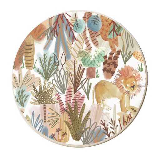 Lions Den - personalised beer coaster by Pen and Gwyn