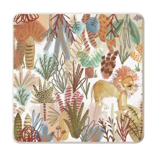 Lions Den - personalised beer coaster by Pen and Gwyn