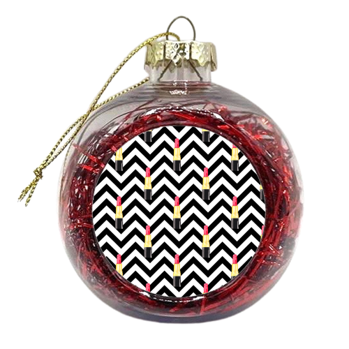 lipsticks - xmas bauble by Anastasios Konstantinidis