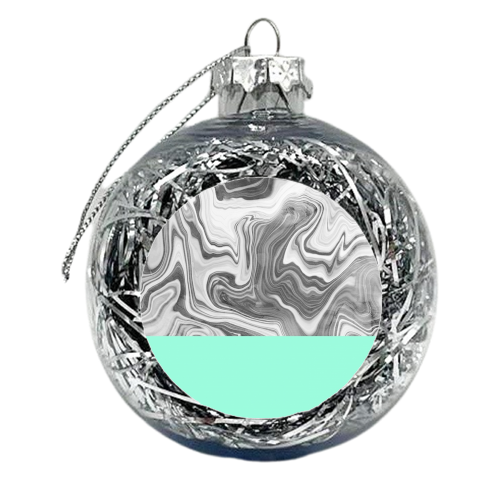 Liquid Sea - xmas bauble by EMANUELA CARRATONI