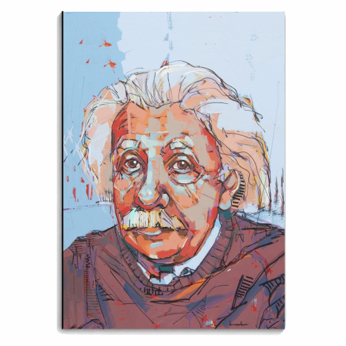 Listening Albert - personalised A4, A5, A6 notebook by Laura Selevos