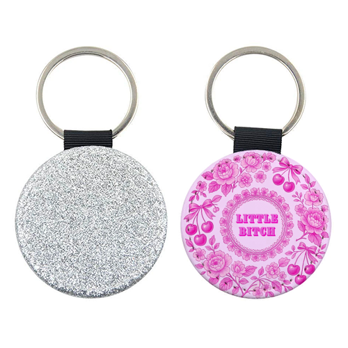 Little Bitch - keyring by Lilly Rose