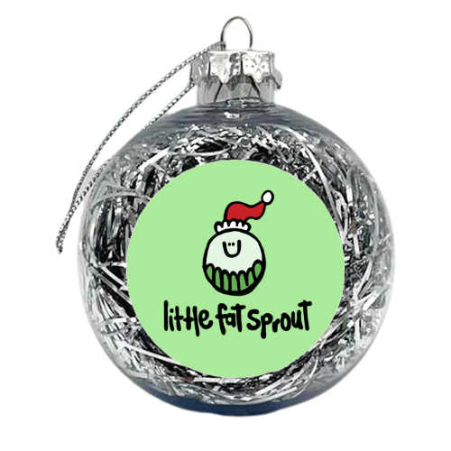 Little Fat Sprout - xmas bauble by Emma Donovan
