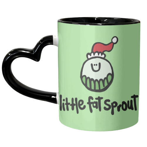 Little Fat Sprout - unique mug by Emma Donovan