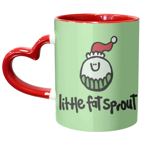 Little Fat Sprout - unique mug by Emma Donovan