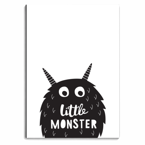 Little Monster - personalised A4, A5, A6 notebook by The Boy and the Bear