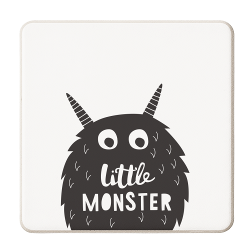 Little Monster - personalised beer coaster by The Boy and the Bear