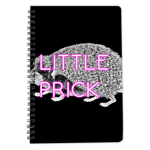 Little Prick - personalised A4, A5, A6 notebook by Wallace Elizabeth
