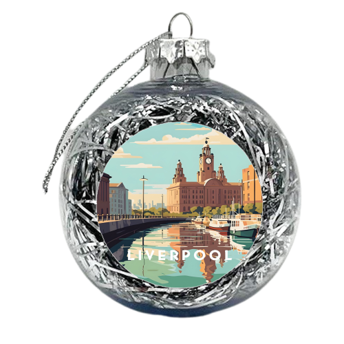 Liverpool City - xmas bauble by Kun Pact