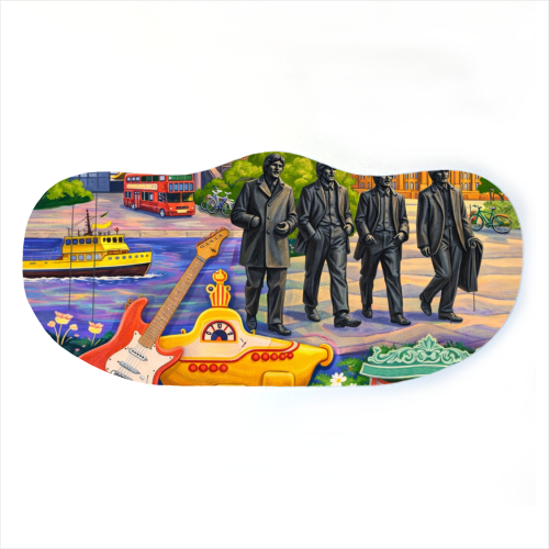 Liverpool Collage - face cover mask by AP
