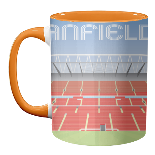 Liverpool Main Stand - unique mug by Liz Musson