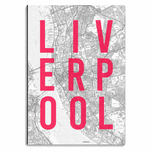 LIVERPOOL - personalised A4, A5, A6 notebook by AP