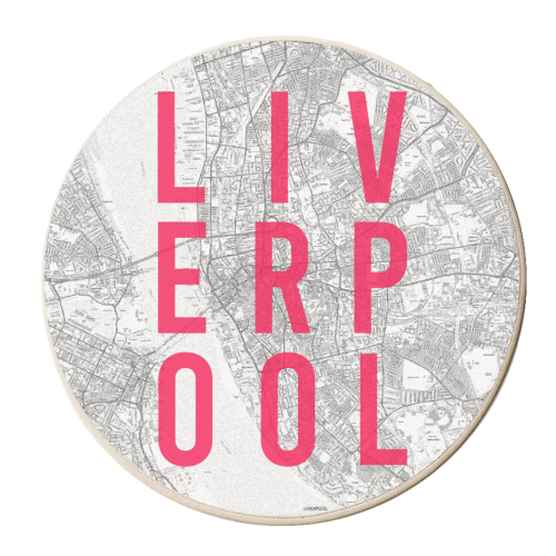 LIVERPOOL - personalised beer coaster by AP