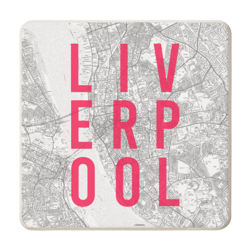 LIVERPOOL - personalised beer coaster by AP