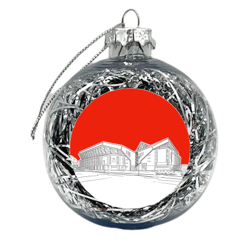 Liverpool Stadium - xmas bauble by Adam Regester