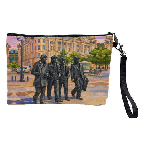 Liverpool Statue - pretty makeup bag by AP