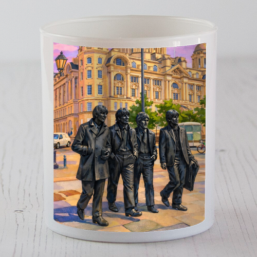 Liverpool Statue - scented candle by AP