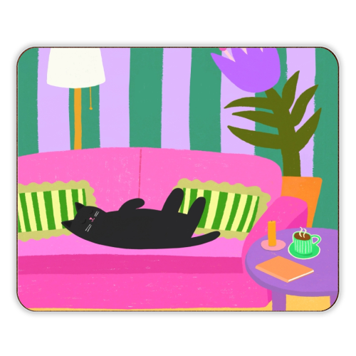 Living Room Naps - designer placemat by The Paper Tail