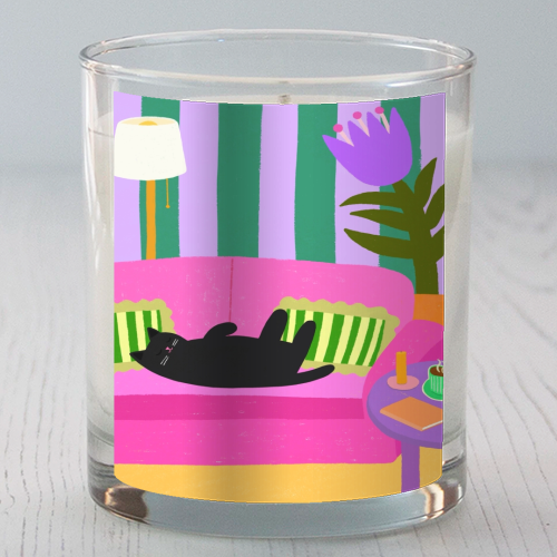 Living Room Naps - scented candle by The Paper Tail