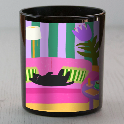 Living Room Naps - scented candle by The Paper Tail