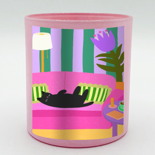 Living Room Naps - scented candle by The Paper Tail