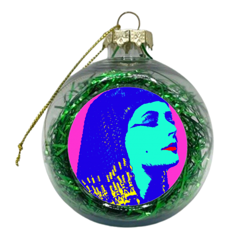 Liz - xmas bauble by Wallace Elizabeth