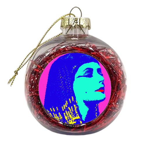 Liz - xmas bauble by Wallace Elizabeth