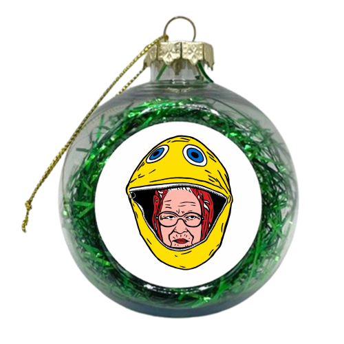 Liz in Fancy Dress II - xmas bauble by Si Gross