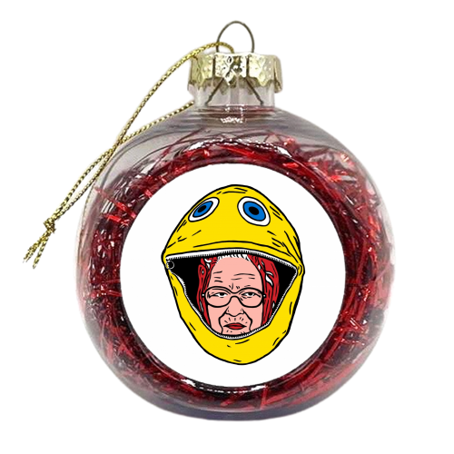 Liz in Fancy Dress II - xmas bauble by Si Gross