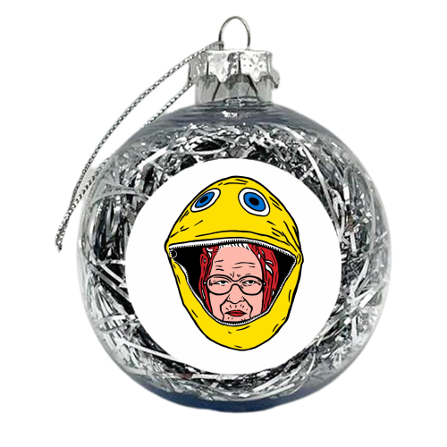 Liz in Fancy Dress II - xmas bauble by Si Gross