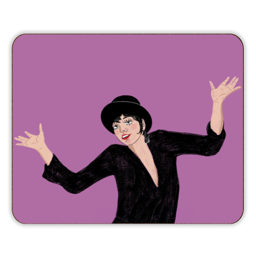 Liza Minnelli Jazz Hands - designer placemat by The Queer Store