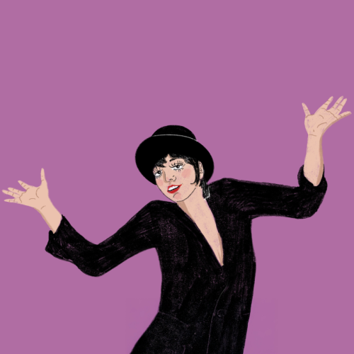 Liza Minnelli Jazz Hands - Die Cut Sticker by The Queer Store