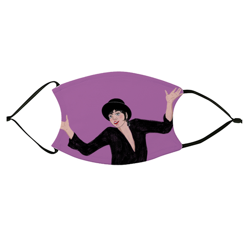 Liza Minnelli Jazz Hands - face cover mask by The Queer Store