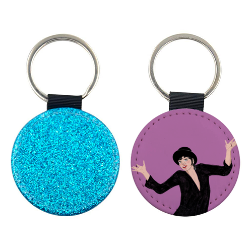 Liza Minnelli Jazz Hands - keyring by The Queer Store