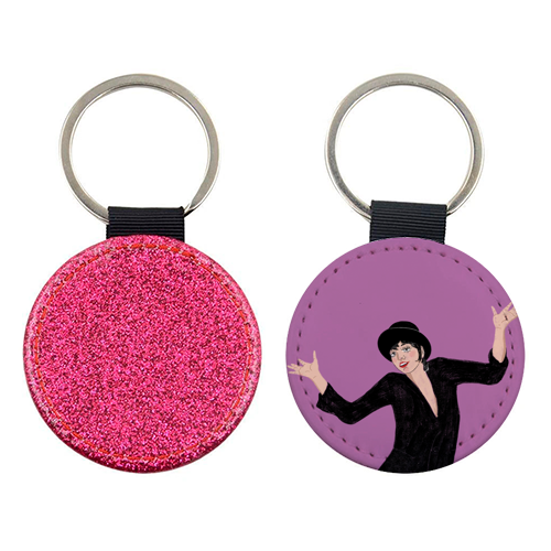 Liza Minnelli Jazz Hands - keyring by The Queer Store
