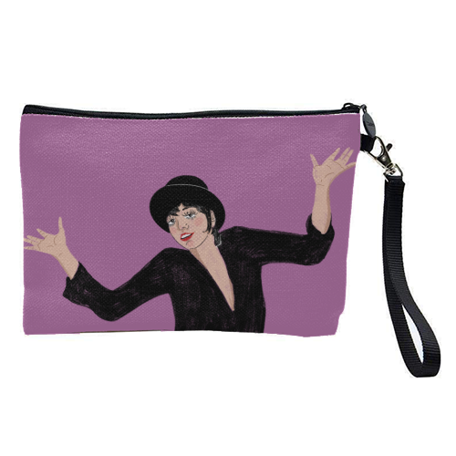 Liza Minnelli Jazz Hands - pretty makeup bag by The Queer Store
