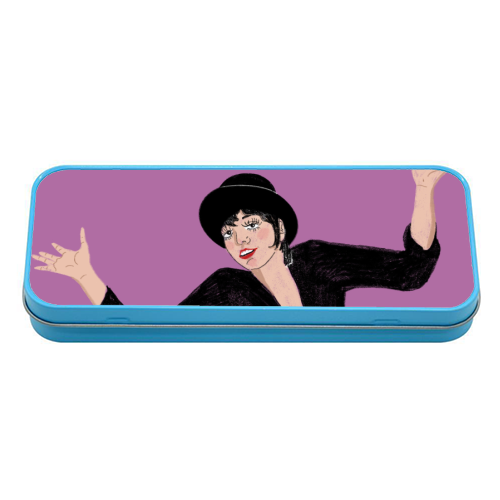 Liza Minnelli Jazz Hands - tin pencil case by The Queer Store