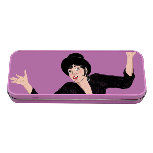 Liza Minnelli Jazz Hands - tin pencil case by The Queer Store