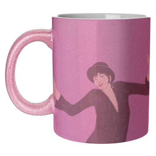 Liza Minnelli Jazz Hands - unique mug by The Queer Store