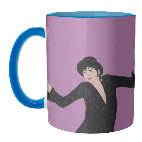Liza Minnelli Jazz Hands - unique mug by The Queer Store