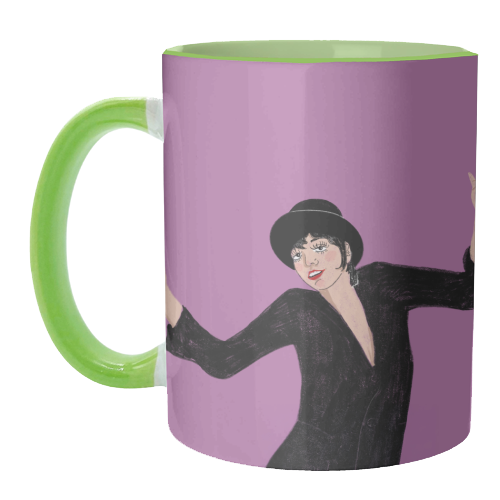 Liza Minnelli Jazz Hands - unique mug by The Queer Store