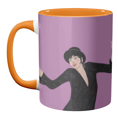 Liza Minnelli Jazz Hands - unique mug by The Queer Store