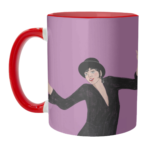 Liza Minnelli Jazz Hands - unique mug by The Queer Store