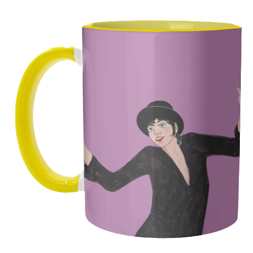 Liza Minnelli Jazz Hands - unique mug by The Queer Store