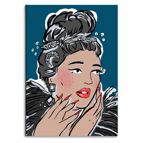 Lizzo - personalised A4, A5, A6 notebook by Bec Broomhall