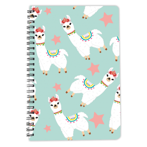Llamazing - personalised A4, A5, A6 notebook by Laura Lonsdale