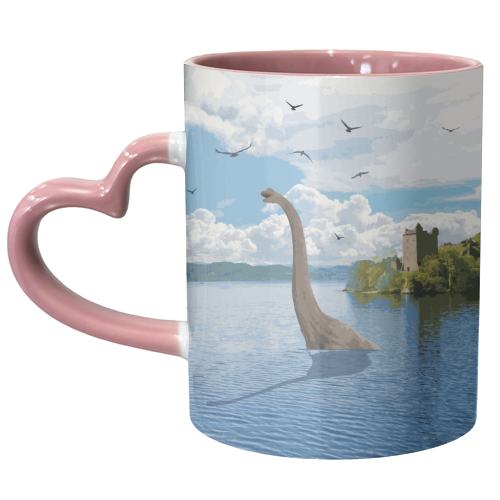 LOCH NESSIE - unique mug by AP