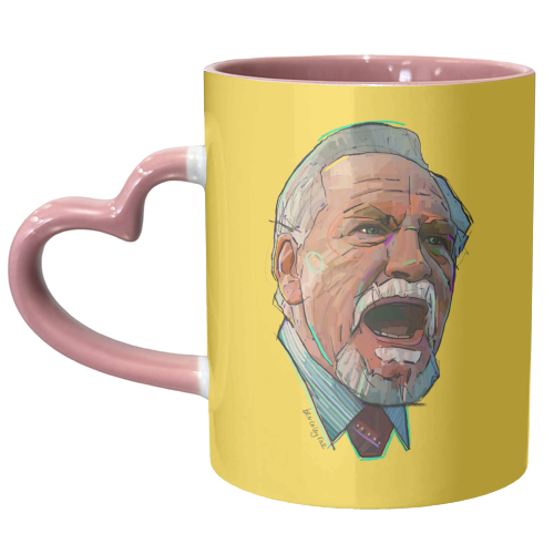 Logan Roy - unique mug by Beverley Rae